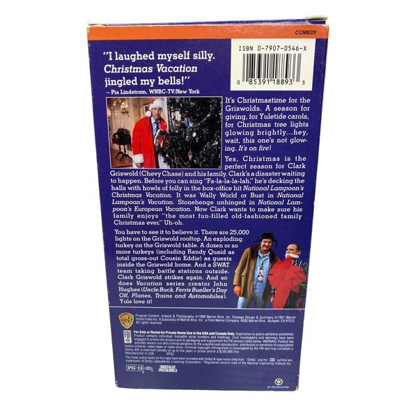 National Lampoon's Christmas Vacation VHS 1989 - Picture 5 of 7
